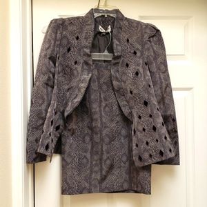 Vintage collectible suit by Fe Zandi